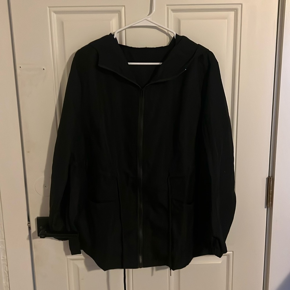 Black drawstring Jacket
